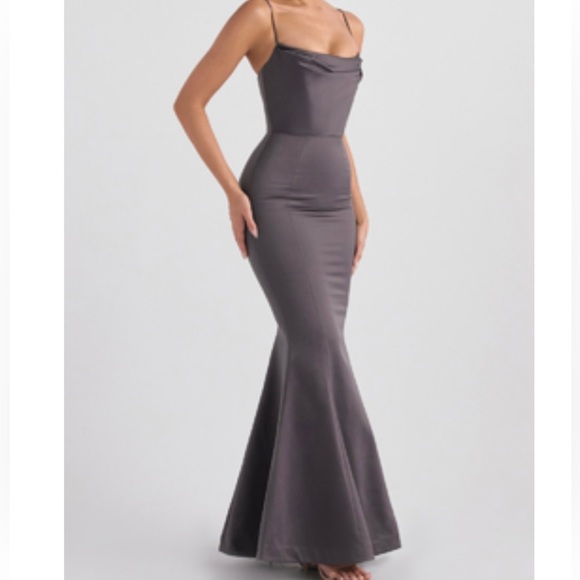 AEL Irregular Satin Fishtail Dress Women Elegant Long Sleeve Sexy Wraps Hip Dress New Arrival Party Dress Champagne